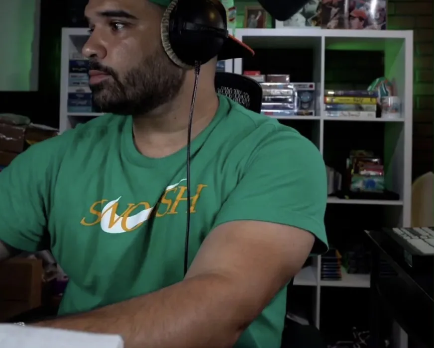 Jordan at his desk